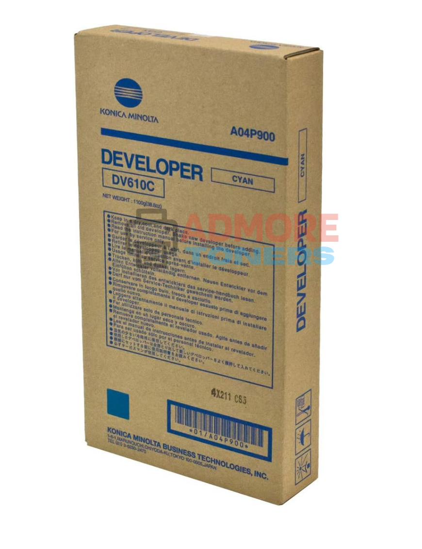 Konica-Minolta-KonicaMinolta-Developer-DV-610-DV610-Black.-200k-A04P600